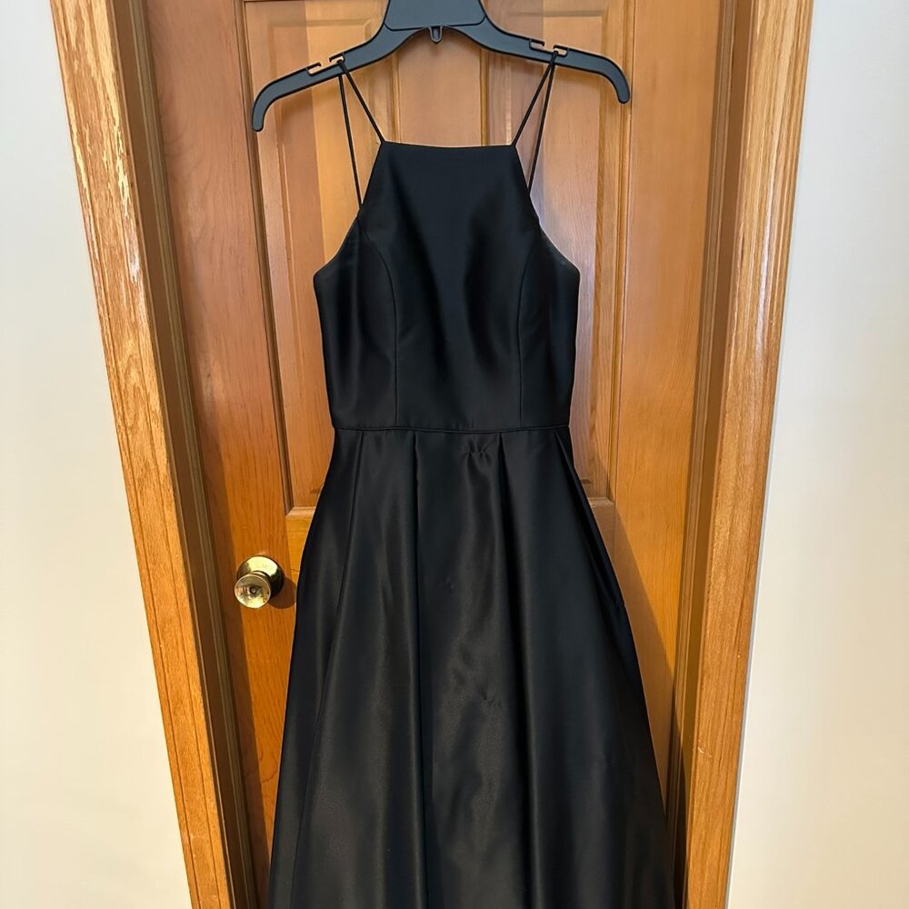 Black Formal A-Line Dress